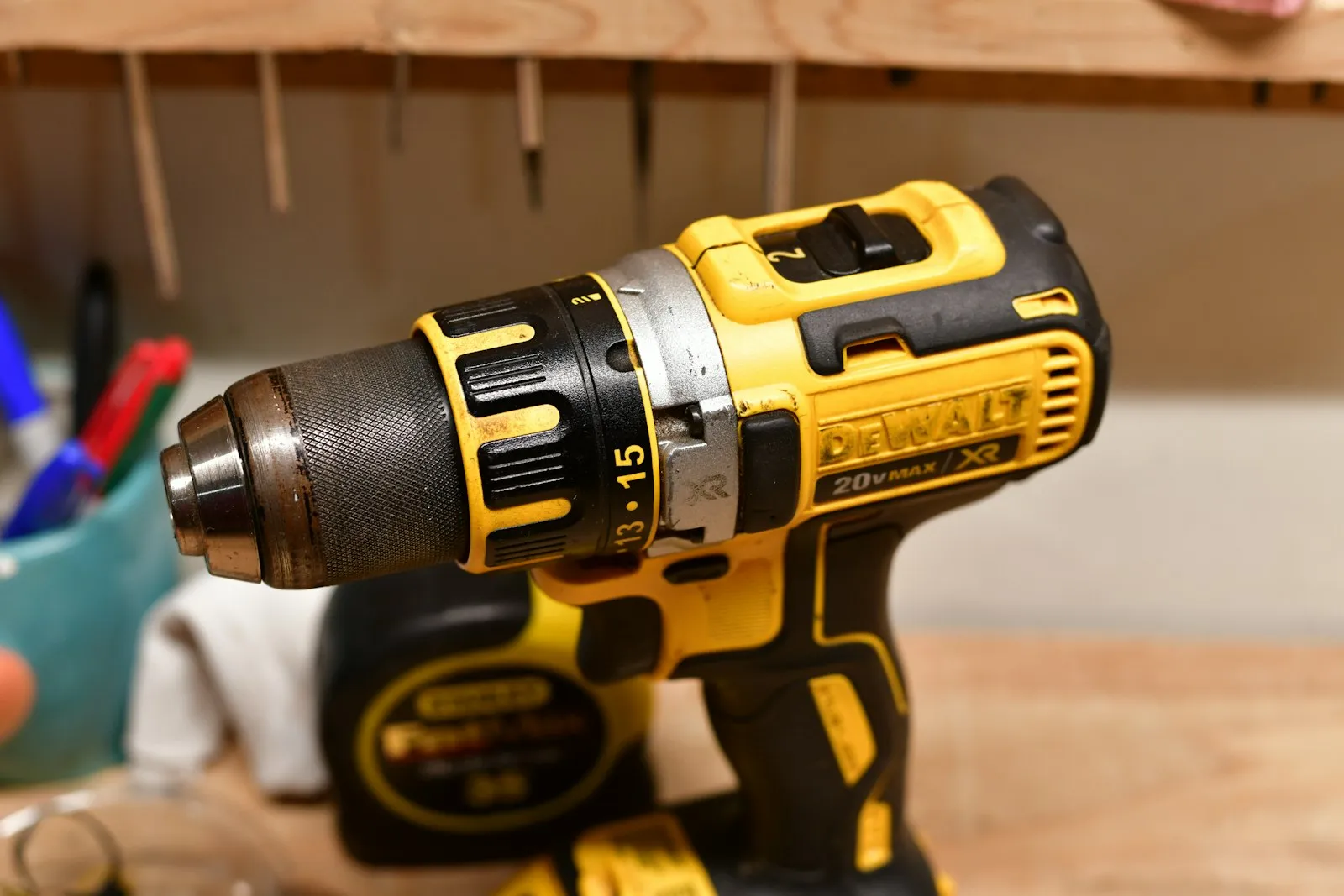 Yellow-and-black cordless drill — the battery-platform tool ecosystem BossHorn's 2026 Boss Series targets