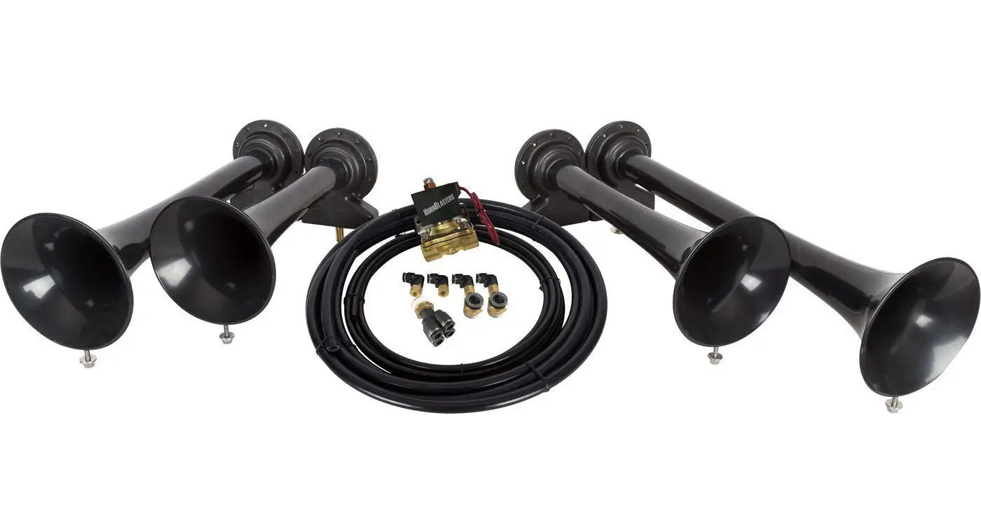 HornBlasters Shocker XL four-trumpet train horn