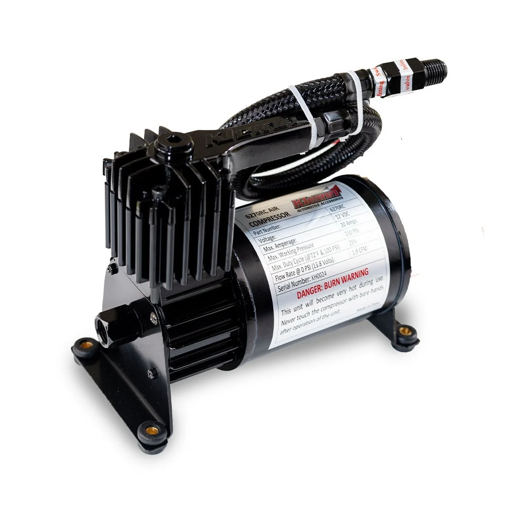 Kleinn 6270RC waterproof sealed 12V air compressor included in the HK1 kit