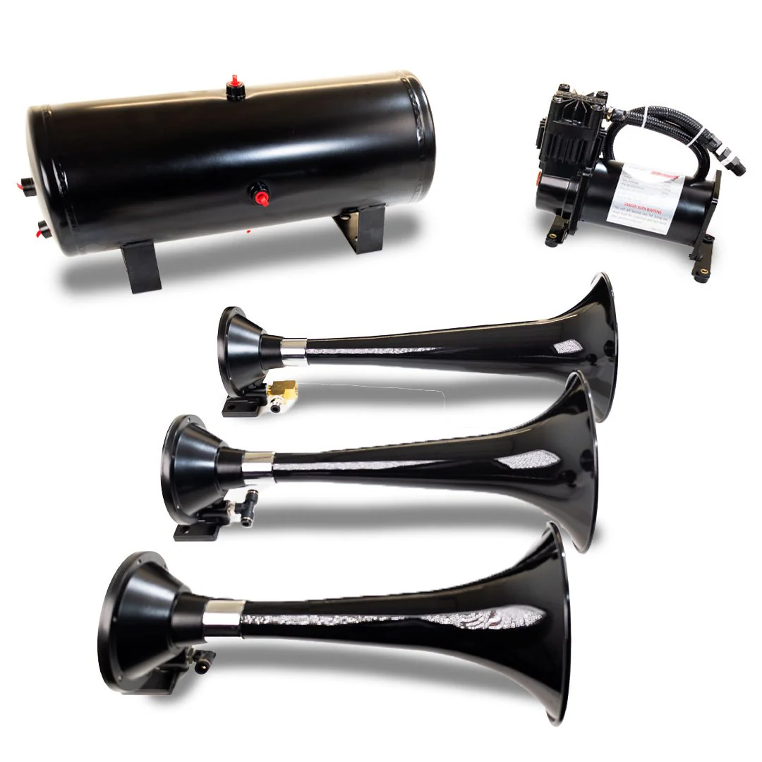 Kleinn HK7 triple Beast horns and air system layout