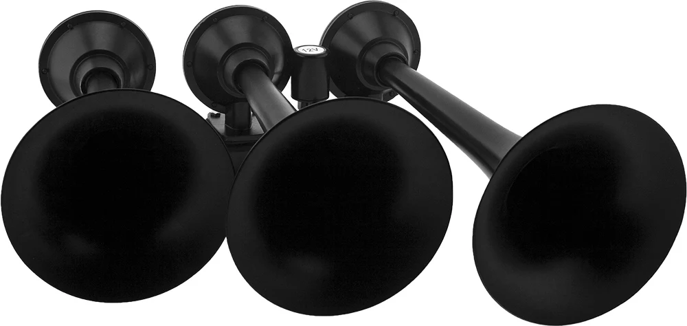 Vixen VXH3418B front view showing the three flared black trumpet bells