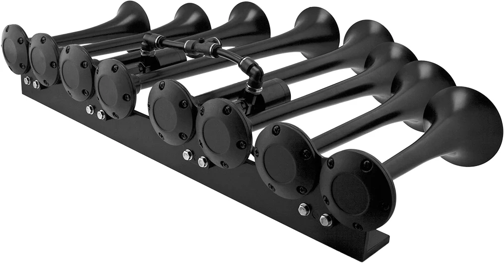 OCTOPOD VXH8124XLB convertible trumpet layout — convex and concave configurations